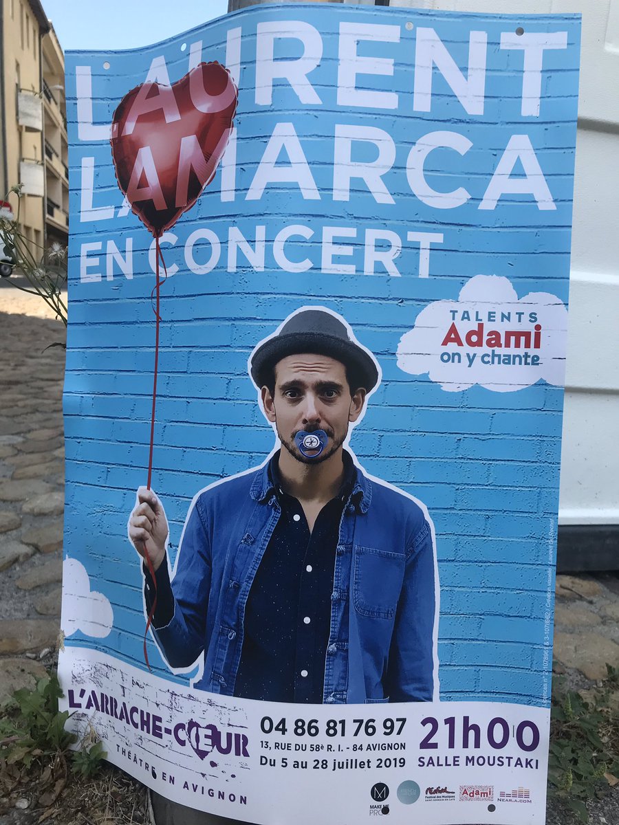 ADAMI_Artistes's tweet photo. #TalentsAdami @LaurentLamarca à 21h @ArracheCoeurOFF https://t.co/5mz1Au4zf8