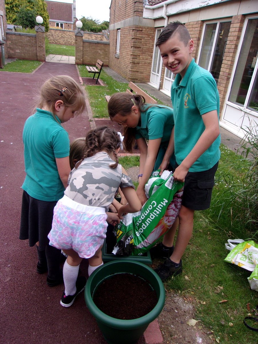 ClaveringTS27's tweet photo. #5JB Thank you to all of our gardening club for helping Bamburg Court to bloom! https://t.co/UAbDVkYRKH