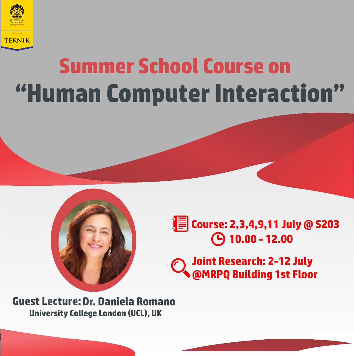 Summer school <a href="/univ_indonesia/">UniversitasIndonesia</a> Department of Electronical Engineering with Prof Riri Sari <a href="/ririsari01/">Riri Fitri Sari</a>