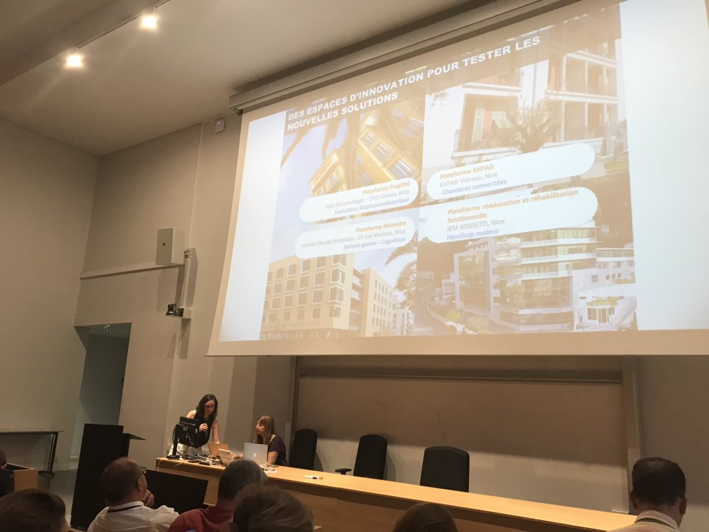 villageCASophia's tweet photo. Le Centre d’Innovation et d’Usages de Santé nous présente ses actions en matière d’ #IA avec son comité innovation santé et ses cas d’usages #dooloo et #synchronext , l’usager est au centre ! @Cluster_IA https://t.co/EtP48IkEhT
