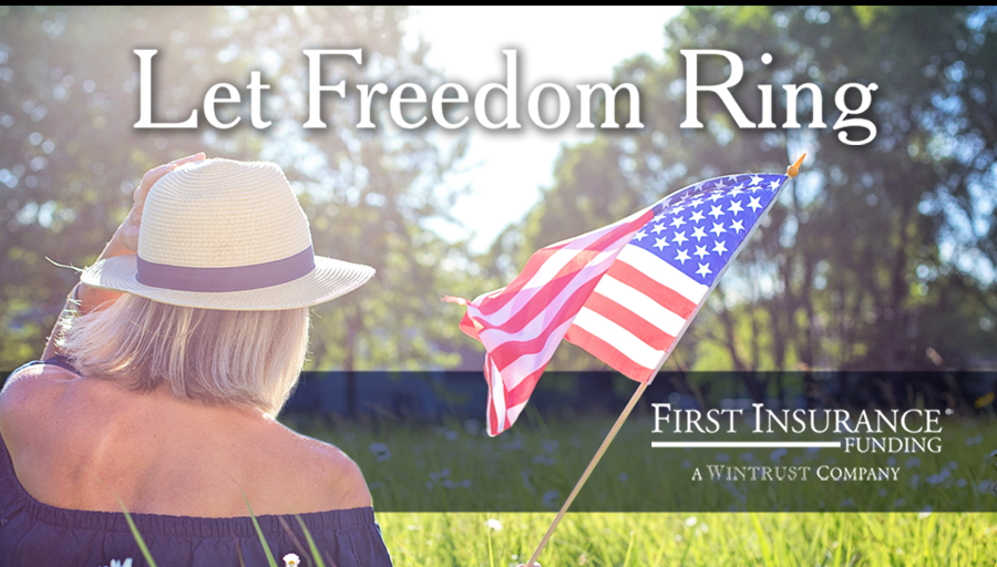 FIRST_Funding's tweet photo. Happy Independence Day from our Family to Yours! #FirstInsuranceFunding #GodBlessAmerica #LetFreedomRing https://t.co/TRkSZPLVGA