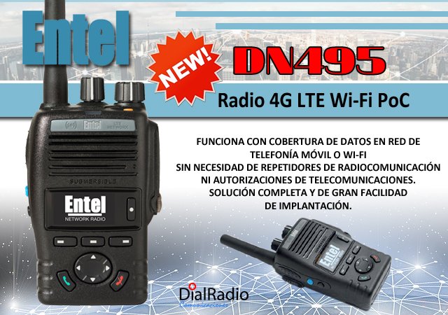 WALKIE ENTEL 4G LTE WI-FI POC. INCLUYE LICENCIA POC SERVICE  #ENTEL #LTE #WIFI #DialRadioComunicaciones #DialRadio #Gijon #sigueme #followme