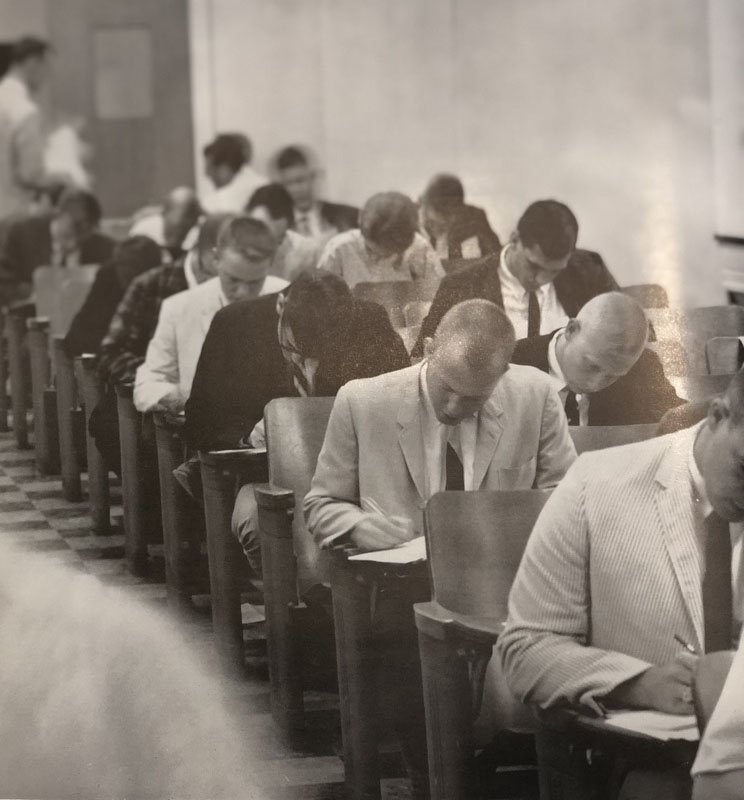 MooreSchool's tweet photo. With 1,902 undergraduate students, 101 graduate students, and 46 faculty members, the School of Business Administration was named the College of Business Administration in 1965. Just one year later, the Ph.D. in Business Administration was established in 1966. #MooreSchool100 https://t.co/PNRbMSW7Xz