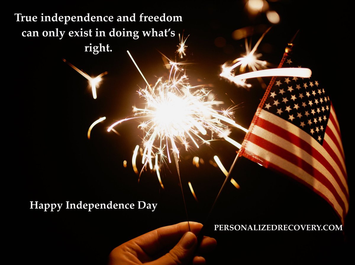 path2_recovery's tweet image. You can have freedom from addiction. You can have a life better than you ever imagined. We can help you believe in yourself again and find your passion for life. Wishing everyone a happy and safe Fourth of July from Personalized Recovery