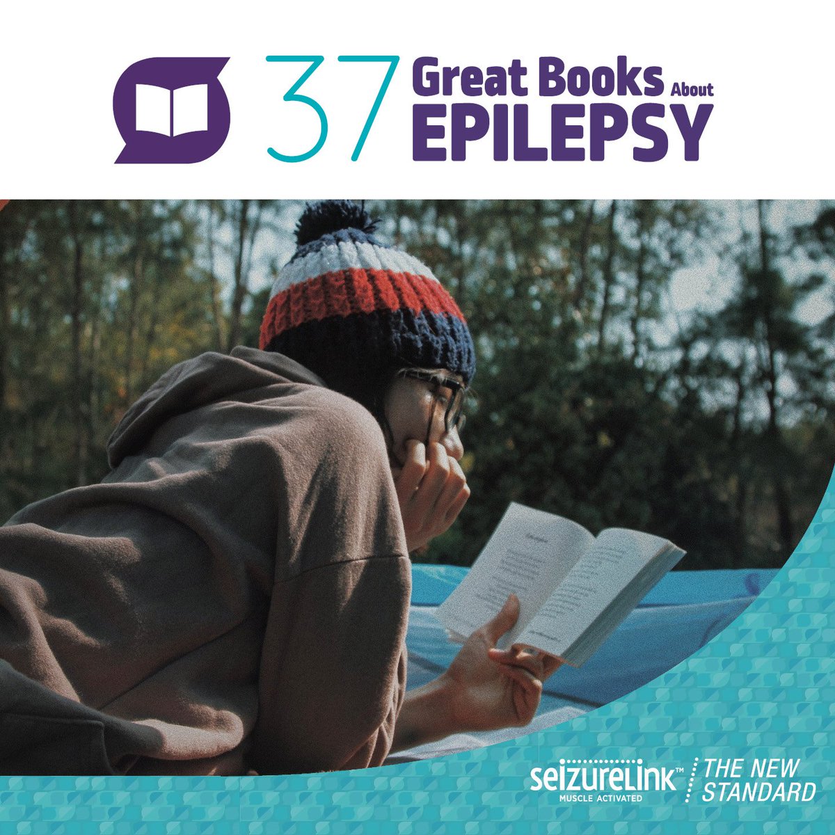 SeizureLink's tweet photo. Finding books about epilepsy can be tough. We put together a list of 37 that makes it easier to learn more about it, seek treatment, and make it more simple for children to cope and understand epilepsy. Get your free list by going to the link in the bio. 
https://t.co/mEHHh9d9do https://t.co/FidzG7DSLC