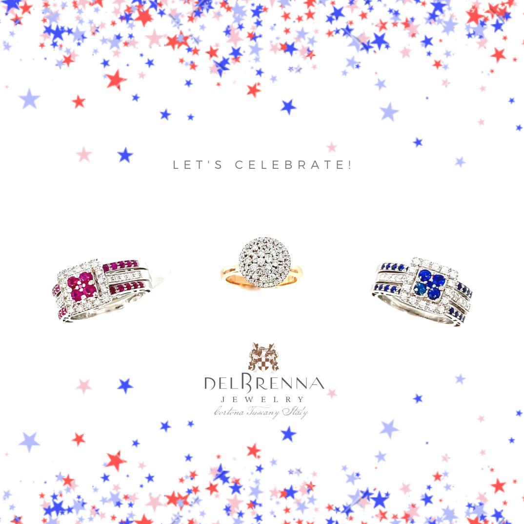 DelBrenna's tweet photo. Let freedom RING everywhere! DelBrenna wishes you a "Happy Independence Day" full of fun and laughter with loved ones. Let's Celebrate! https://t.co/9Cmrp8rynN