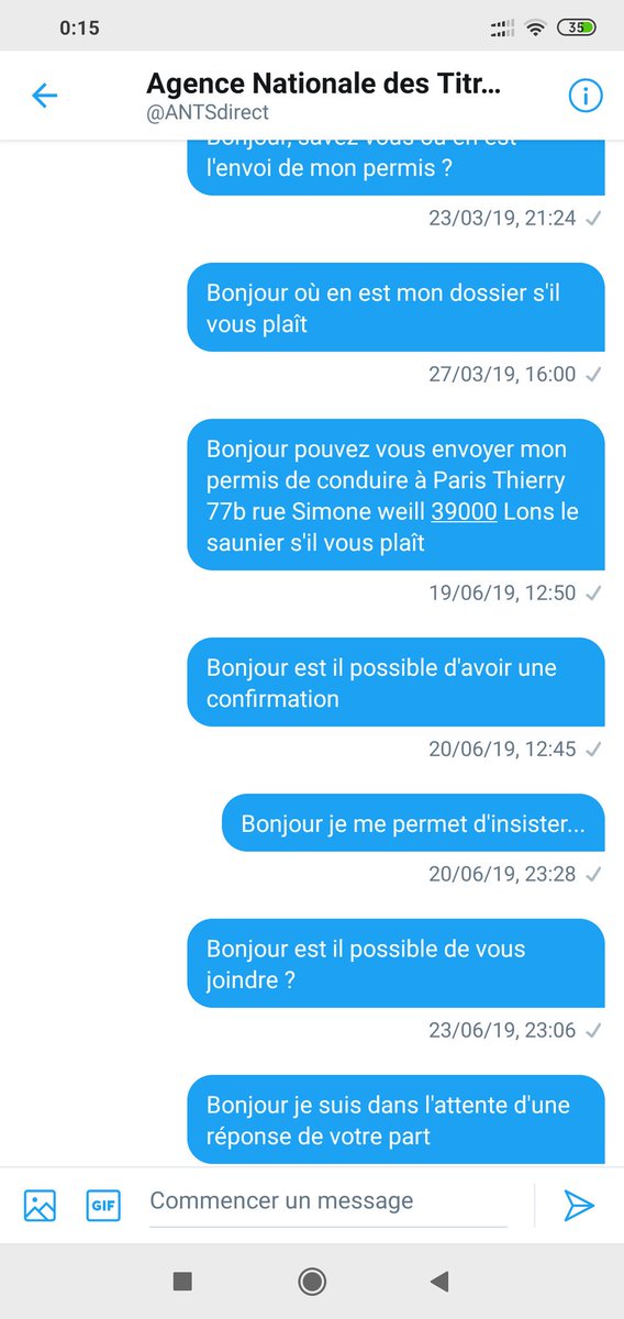 IlanParis's tweet photo. @ANTSdirect A priori les messages Twitter aussi sont indisponibles.... https://t.co/T4nnegZ0r3