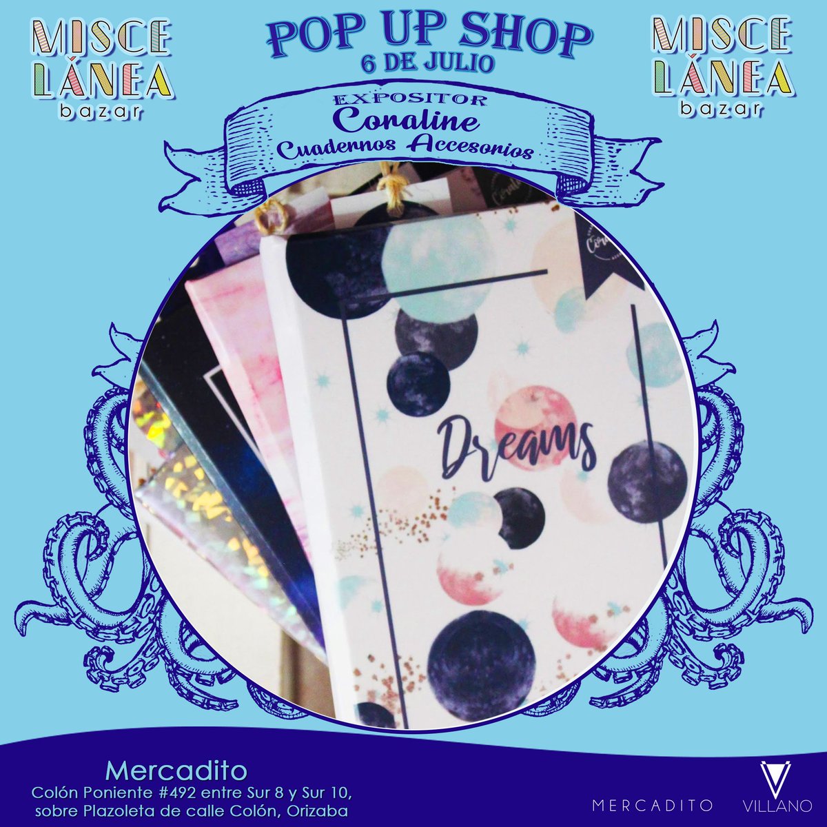 Miscelaneabazar's tweet photo. Nos vemos en Miscelánea Pop Up Shop esté sábado 6 de julio https://t.co/sh8Itw9Fw5 #MiscelaneaBazar #Popupshop https://t.co/lFz9gPPwgk