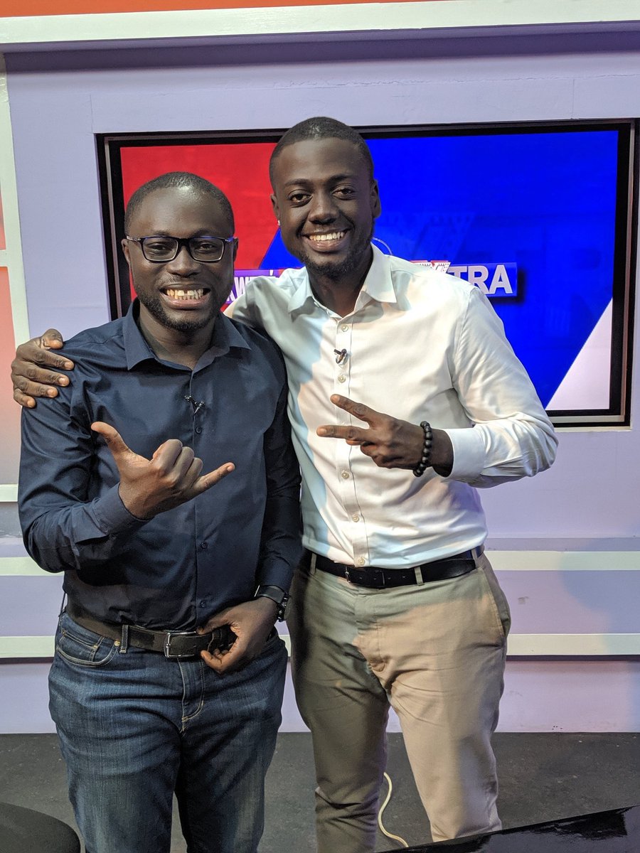 fiifianaman's tweet photo. Was a pleasure having @nathan_quao on @SportsXtragh last night. Talked us through his journey in journalism, the highs and lows which have propelled him to becoming one of the most prominent voices in Ghanaian sports media today #XtraLive 

Full interview: https://t.co/bui89P04MW https://t.co/501dWXOMDO