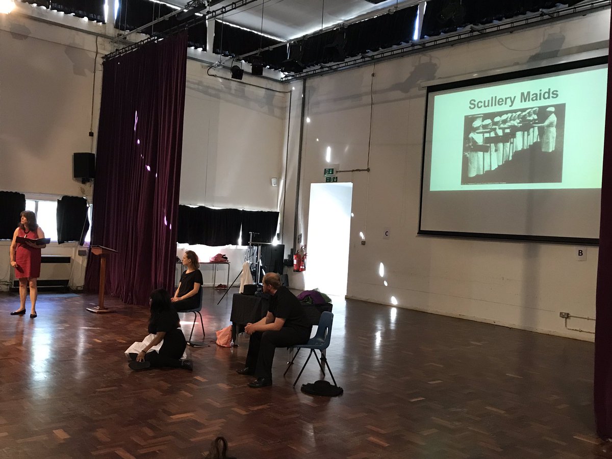 HornseySchool's tweet photo. Thanks so much to @MuseumofLondon for treating our year 7,8 &amp; 9 students to an extended play about how women fought for the vote @HornseySchool this morning #living&amp;breathinghistory #expansivethinking https://t.co/Hb0kXrHs2C