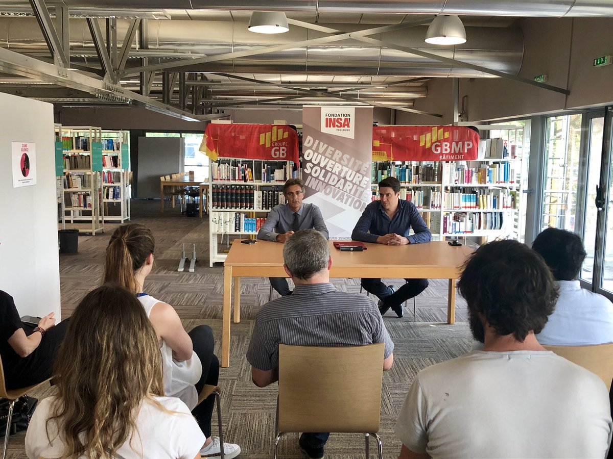 10 ans de mécénat pour #GBMP auprès de la Fondation <a href="/INSAToulouse/">INSA Toulouse</a>. Merci de partager nos valeurs et notre vision d’un ingénieur humaniste en pérennisant notre partenariat.