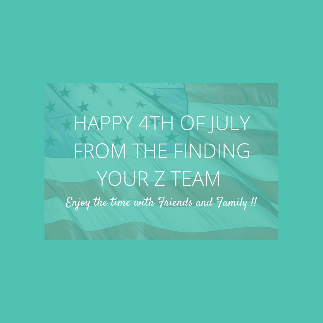 findingyourz's tweet photo. HAPPY 4th OF JULY FROM OUR TEAM 😎 Use today to enjoy amazing friends, family, and food ❤️ #usa #lifecoaching #findingyourz https://t.co/nK9ztdjfxh