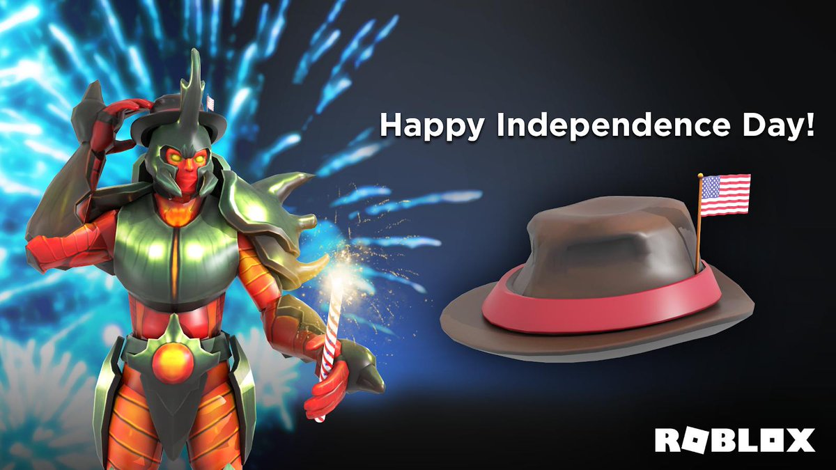 Roblox On Twitter Fire Up The Bbq Get Out The Sparklers And Look Fresh With This Free Usa Flag Fedora For Your Roblox Avatar It S Time To Celebrate America S Birthday Https T Co X7j5ddgtzg - fire hat roblox