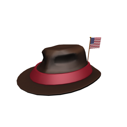 Roblox Gamer On Twitter Roblox All You Did Was Change The Decal On The Canadian Fedora At Least Do Something A Bit Less Lazy - us flag decal roblox