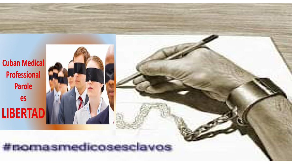 IsandraMilan's tweet photo. #CMPPesLibertad
#NoMasMedicosEsclavos https://t.co/00LJuE4pZE
