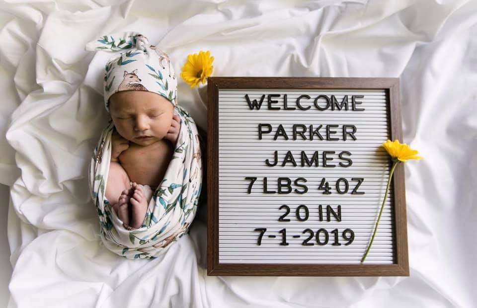 OEHSfootball's tweet photo. Congrats to freshman OC Aaron Kimpton and his wife Gina on the birth of their child!

#babycub
#wolfpack https://t.co/5m3W9hEMvX