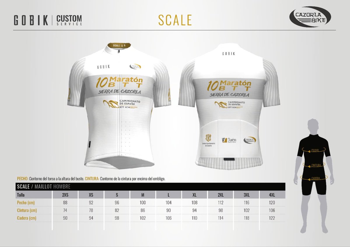 La Maratón BTT Sierra de Cazorla 2019 acaricia las 600 inscripciones, solo quedan 400 disponibles! Maillot en promoción a 10€ junto con la inscripción hasta el día 14 de JULIO.