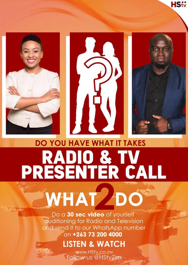 Heart and Soul TV Radio (@hstvzim) on Twitter photo We are looking for the next big thing! Follow the instructions below if you feel you have a future in radio and television. Donāt forget to follow #hstv. <a href="/NewsDayZimbabwe/">NewsDay Zimbabwe</a> <a href="/thestandardzim/">The Standard Zim</a> <a href="/Zimindependent/">Zimbabwe Independent</a> <a href="/ianpuniverse/">IAN P. UNIVERSAL</a> <a href="/therealprincea/">Prince Albert</a> <a href="/olgamuteiwa/">Olga Muteiwa</a> <a href="/TrevorNcube/">Trevor Ncube</a> <a href="/NyashaGee/">Nyasha Grace</a> We are looking for the next big thing! Follow the instructions below if you feel you have a future in radio and television. Donāt forget to follow #hstv. <a href="/NewsDayZimbabwe/">NewsDay Zimbabwe</a> <a href="/thestandardzim/">The Standard Zim</a> <a href="/Zimindependent/">Zimbabwe Independent</a> <a href="/ianpuniverse/">IAN P. UNIVERSAL</a> <a href="/therealprincea/">Prince Albert</a> <a href="/olgamuteiwa/">Olga Muteiwa</a> <a href="/TrevorNcube/">Trevor Ncube</a> <a href="/NyashaGee/">Nyasha Grace</a>