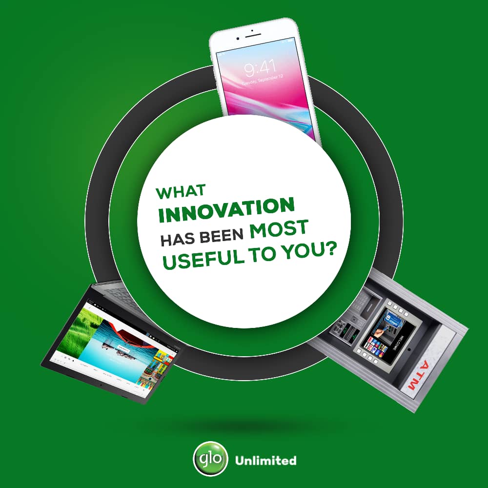 GloWorld's tweet photo. The 21st century has witnessed many innovation. From smartphones, to electric cars, to blockchains, and so much more. What innovation has been most useful to you? #GloTechThursday. https://t.co/tqLMROW3v0
