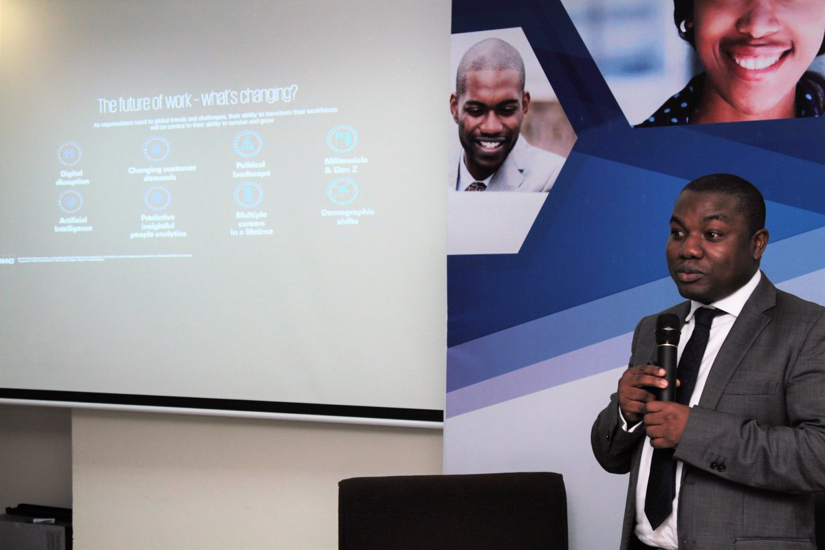 KPMG_NG's tweet photo. @KPMG_NG Experience Design Lead, @abioyewale gives keynote address themed 'Reinventing the Employee Experience' as #KPMG hosts #HRDirectorsForum #KPMG #KPMGNigeria #KPMGAfrica #KPMGHostsHRDirectorsForum https://t.co/hWK8pt2G9u