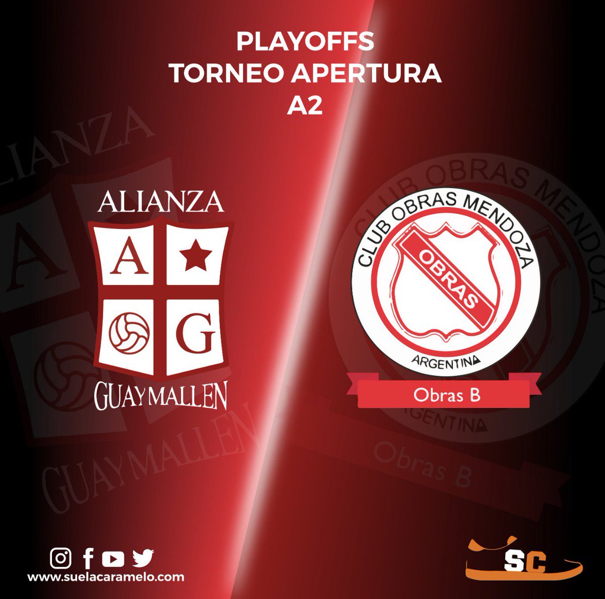 suelacaramelo's tweet image. #A2xSuela

Esta noche tenemos acción 💪🏽 de la máxima del ascenso mendocino.

➡ 21:30- #Goretti vs #Coquimbito
➡ 22:0- #IndependienteRivadavia vs #GimnasioN1
➡ 23:00- #AlianzaGuaymallen vs #ObrasB
➡ 22:30- #NicolasOjeda vs #RegatasC (viernes)

#SuelaCaramelo
#UsoObligatorio