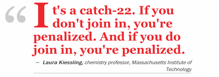 OxideChem's tweet image. Disproportionate amount of service commitments &amp;amp; mentoring

cen.acs.org/careers/divers…?

@l_wang_cen
@DiversifyChem @AWISNational
@Women4Science
@BlackWomenSTEM
@cenmag
@christine_m_le
@ShawnHitchcock_
@EveryWhereChem

#InvisibleworkSTEM
#Tokenism
#overburdening