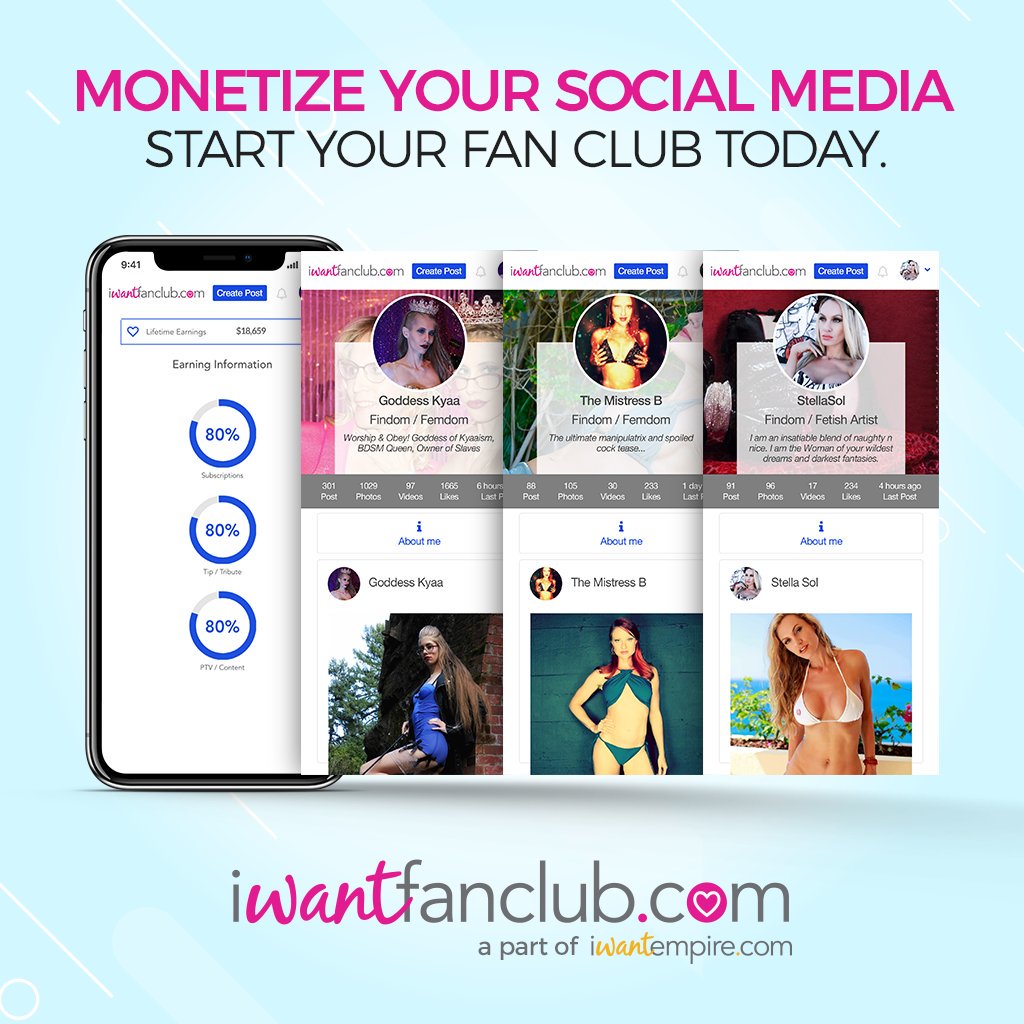 iWantFanClub's tweet photo. Connect with your #Fans in a win-win way by using #iWantFanClub! https://t.co/G9Fn09zugW