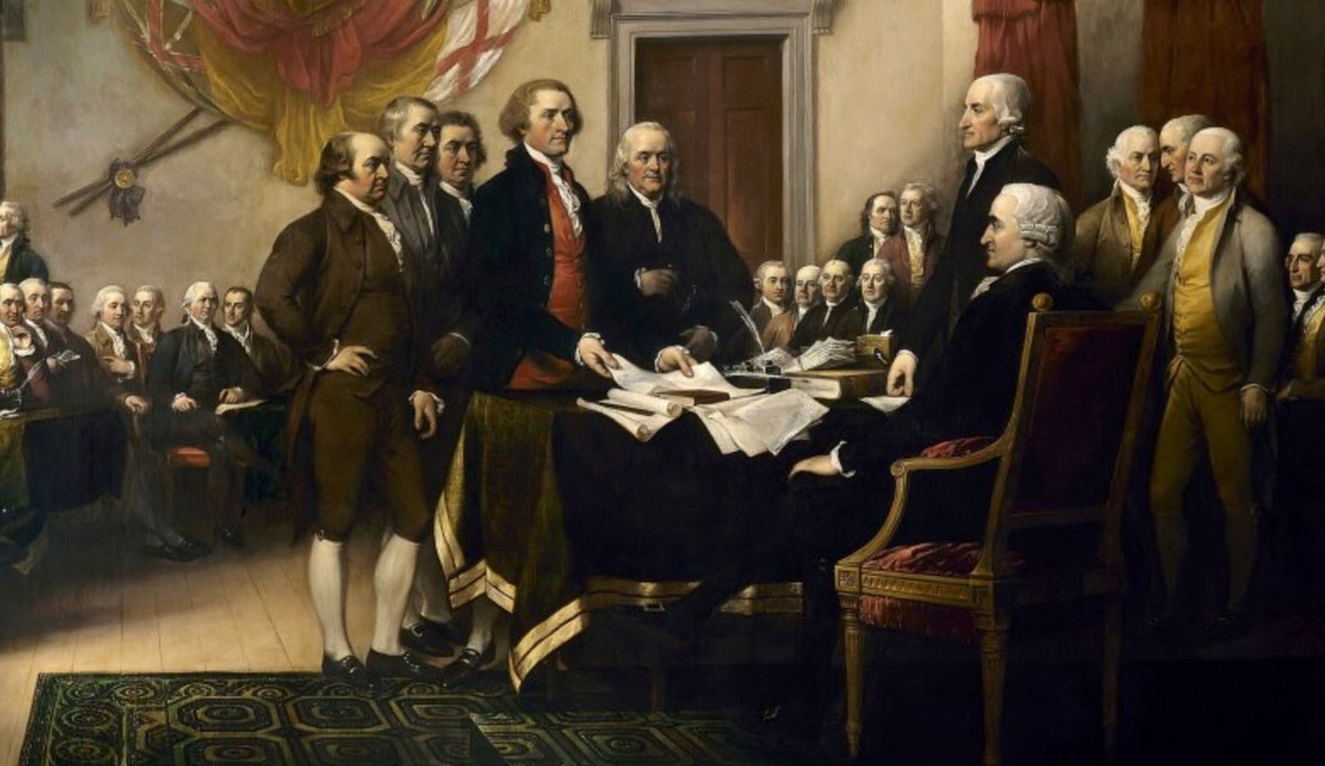 The American Revolution was risky. The signing of the Declaration was risky. Every major turning point in history has come with great risk and sacrifice to those who participated. We live free because of bold decisions of patriots 243 years ago. Happy #IndependenceDay, America!
