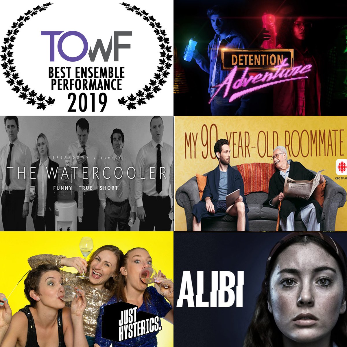 We are so close to the festival and we can't wait to celebrate with all our nominees! We want to give a special shoutout to the nominees in Best Ensemble Performance! 

We have so many exciting panels, screenings &amp; parties planned! Get your tickets now! towebfest.com