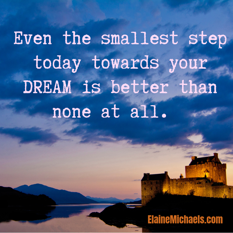 EWMichaels's tweet photo. Even the smallest step towards your DREAM is better than none at all.  #Progress #Successful https://t.co/Doh3sA4v1k