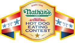 eatingcontest's tweet photo. MEN’S RESULTS FROM @originalnathans All in 10 mins
1 Chestnut 71
2 Breeden 50
3 Esper 47
4 Stonie 46
5 Suzuki 39
6 Wehry 36
7 Hazzard and Oji 34
9 Neave 29
10 Hartman and Moran 28.5
12 Jacobs and Martinez 27
14 Chiger, Morgan and Rodriguez 26
17 Hendry and Thomas 22

Thank you! https://t.co/FrVIAWw3Ji