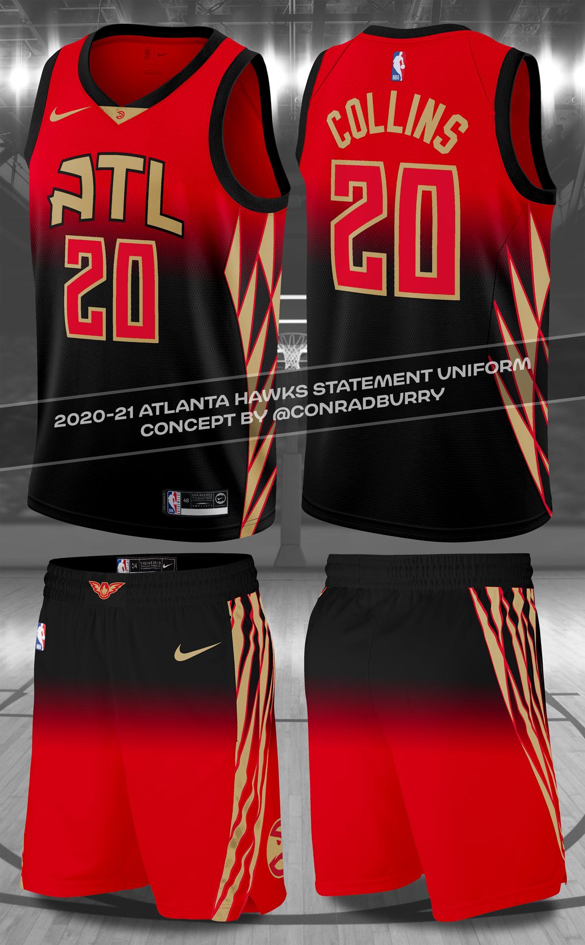 Atlanta Hawks Jersey Concept