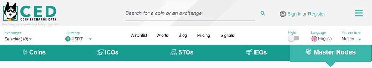 NEW features! Great day!
You can now check ICO, STO AND IEO data on buff.ly/2YqAqaA
If you're more the master nodes kinda cryptomaniac, you can retrieve all the data required including step-by-step guides on how to set up a master node!
buff.ly/2YqAXJC