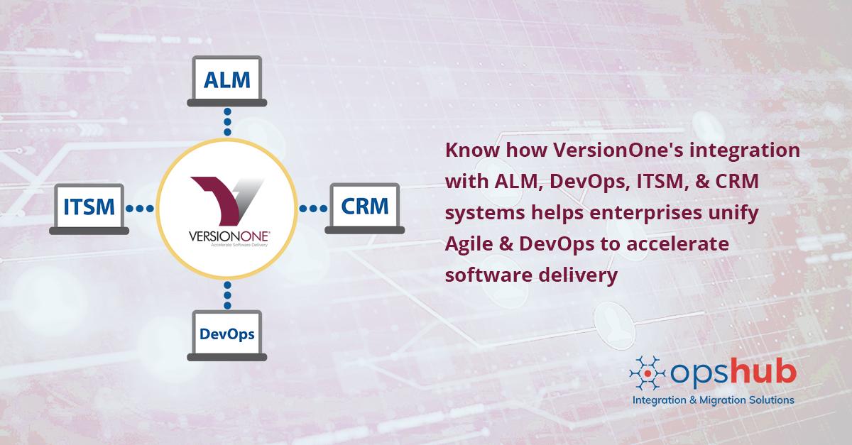 opshub's tweet image. Know how VersionOne’s integration with ALM, DevOps, ITSM and CRM systems helps enterprises unify Agile and DevOps to accelerate software delivery. Contact us: ow.ly/tly050uTAVc
#versionone #alm #itsm #crm #devops #integration