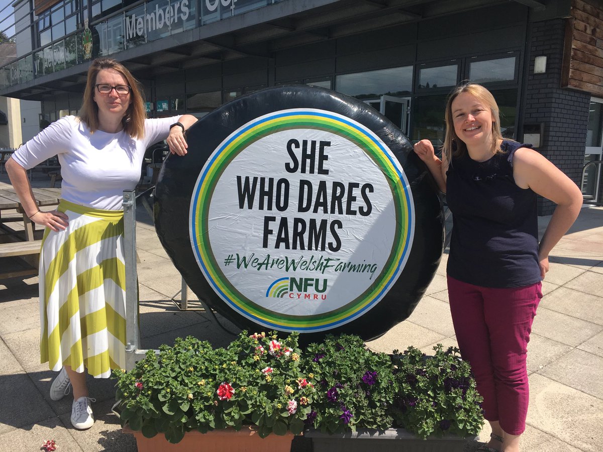 As a #WomeninAgriculture great to catch the first #SheWhoDaresFarms in Builth. Fabulous speakers inspiring us all.