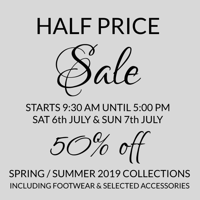 folliesoftarp's tweet photo. Follies Spring / Summer Sale! - Half Price Spring Summer 2019 Collections starts 9:30 AM Saturday 6th July  #sale #tarporley #clothes #fashion #shopindependent https://t.co/2EAJ8BEeoh