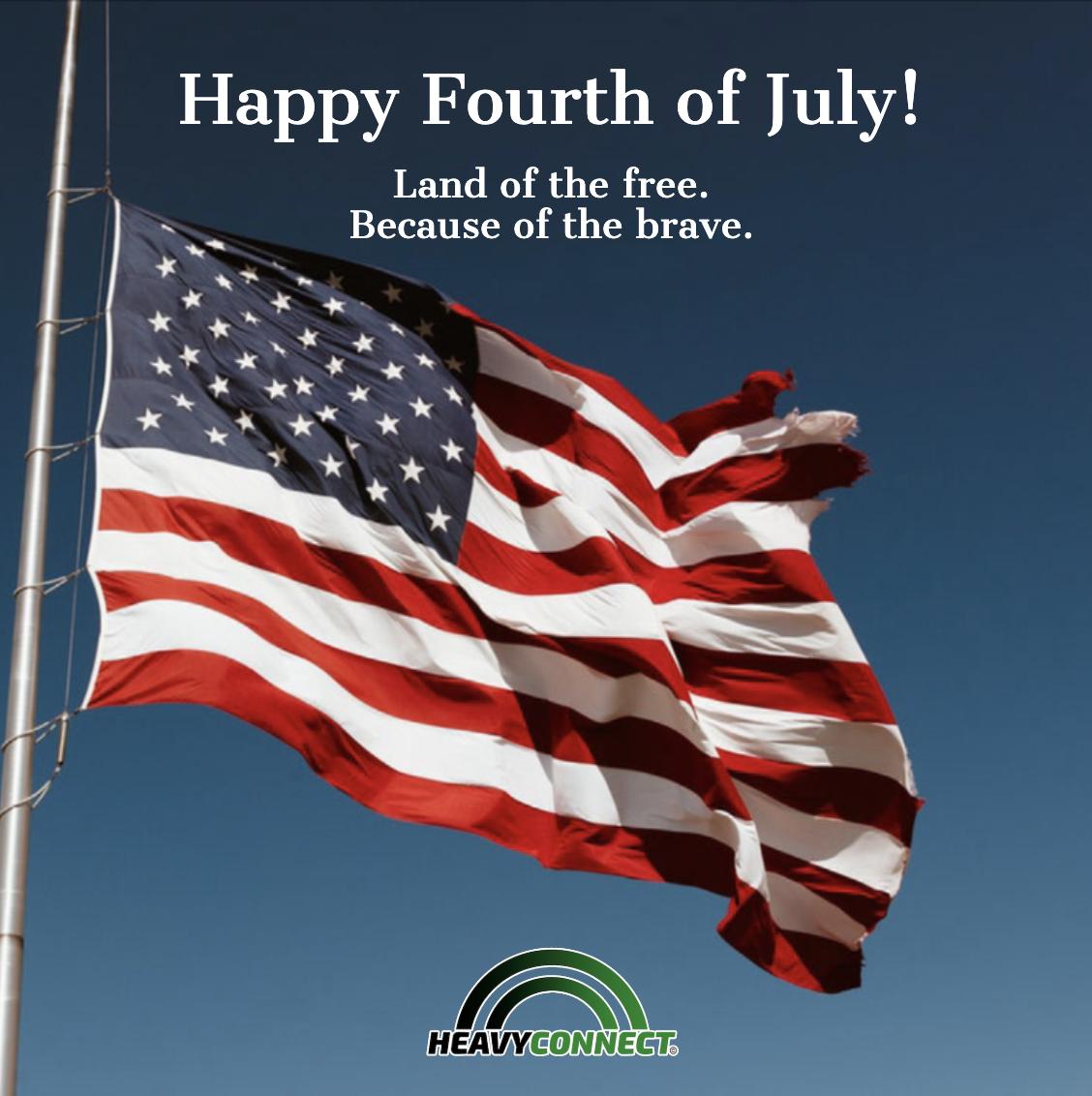 HeavyConnected's tweet photo. The HeavyConnect team wishes you a Happy Fourth of July!
.
.
.
#Heavyconnect #foodsafetyapp #eliminatepaper #paperlesscompliance #foodsafety #agtech #agriculturetechnology #technology #regulation #Compliance #farming https://t.co/M7bNZY0QGL