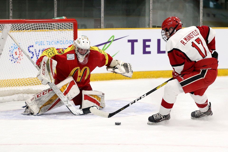 patriotsjra's tweet photo. The Toronto Patriots are proud to announce the signing of 16 yr old Ryan Mansfield from Burlington. A high hockey IQ winger Mansfield was a member of the Telus Cup Champions Toronto Nationals Midgets. He had 37 goals &amp; 48 asst for 85 pts. Welcome to the Patriots family Ryan!!! https://t.co/WpBS2MZHwW