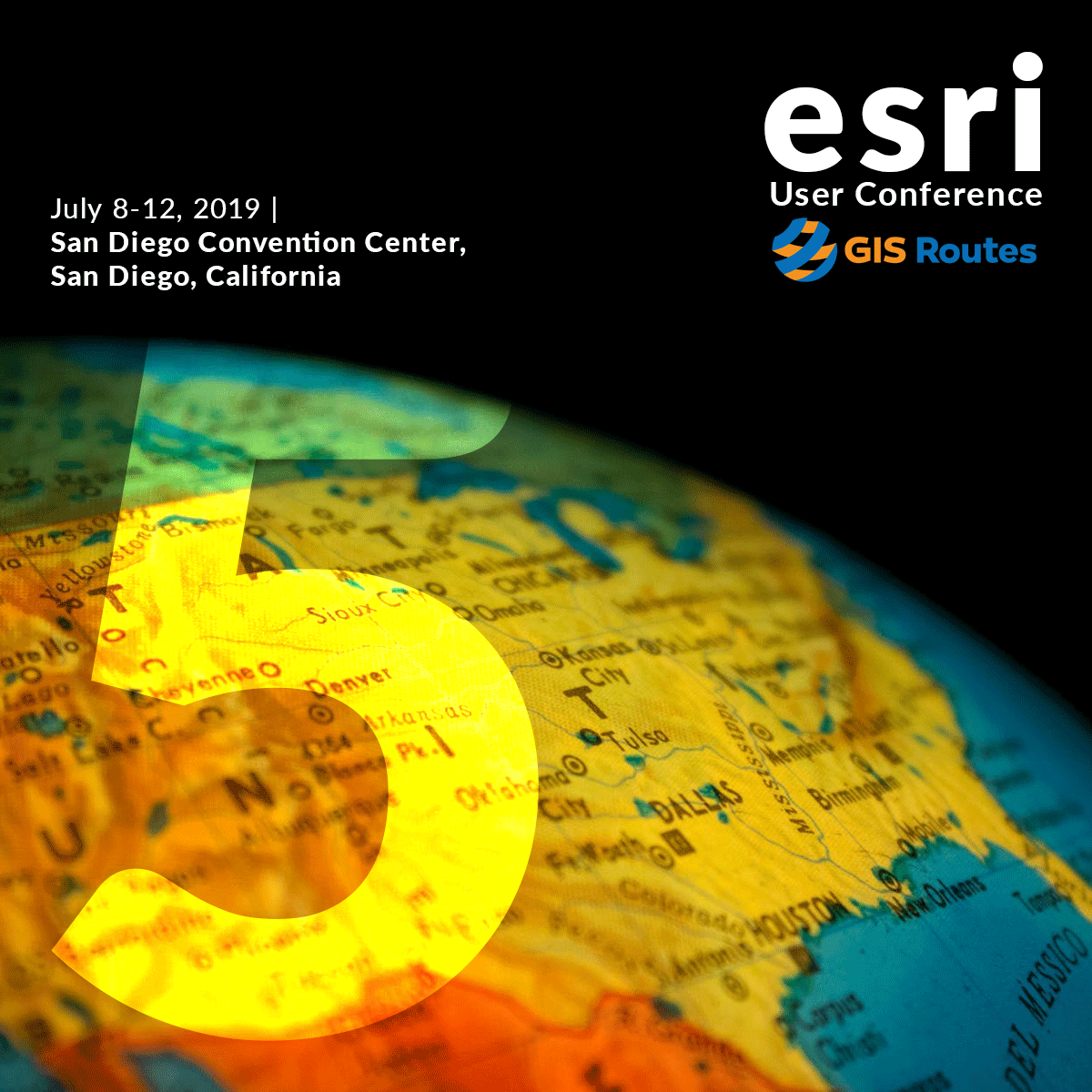 gisroutes's tweet photo. 5 days until the @EsriUC 2019 Conference in San Diego California. 
STAY TURNED📺!  #EsriUC #GIS https://t.co/D3QVxJIudl
