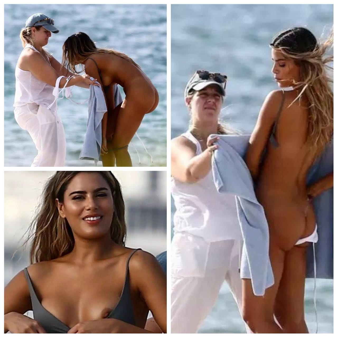 Diario Critica.Pa on X: La ex miss #Colombia y casi miss Universo, Ariadna  Gutiérrez fue captada desnuda en una playa de Miami cuando se cambiaba para  filmar una campaña publicitaria. t.coA2FYZY1nn5 