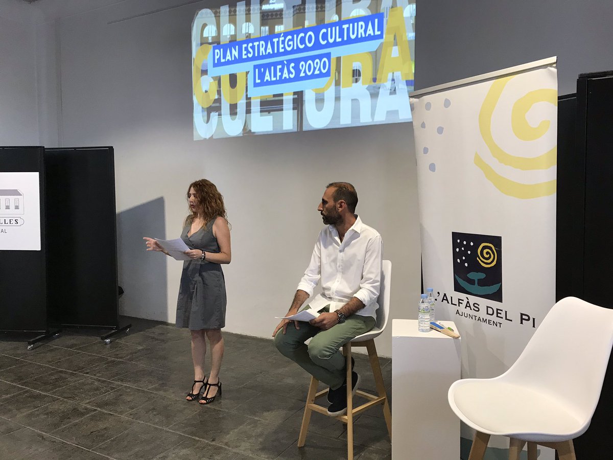 Presentación del Plan Estratégico Cultural l’Alfàs 2020 en Les Escoles Velles
