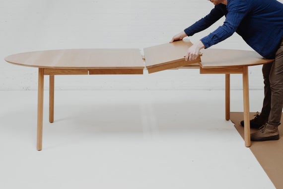 moderncre8ve's tweet image. industrial Extendable Dining Table, White Oak #furniture @EtsyMktgTool etsy.me/2YtJYBw #extensiontable #extendabletable