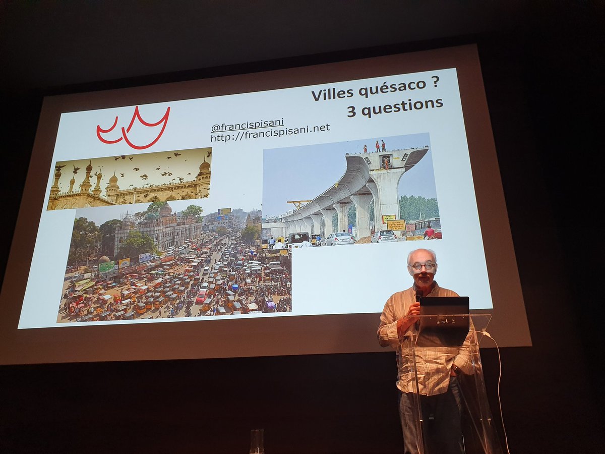 AAcxinte's tweet image. @CoDe3M, La #VILLE de demain avec le Dr. Francis PISANI @francispisani
3 questions sur les villes : 
1. Quels défis ? 
2. Quelle ville ? 
3. Quel Futur ?
&quot;Les connexions comptent plus que les frontières.&quot;

#SmartCity #Sustenability #ConnectedCities #OpenSystem #Montpellier