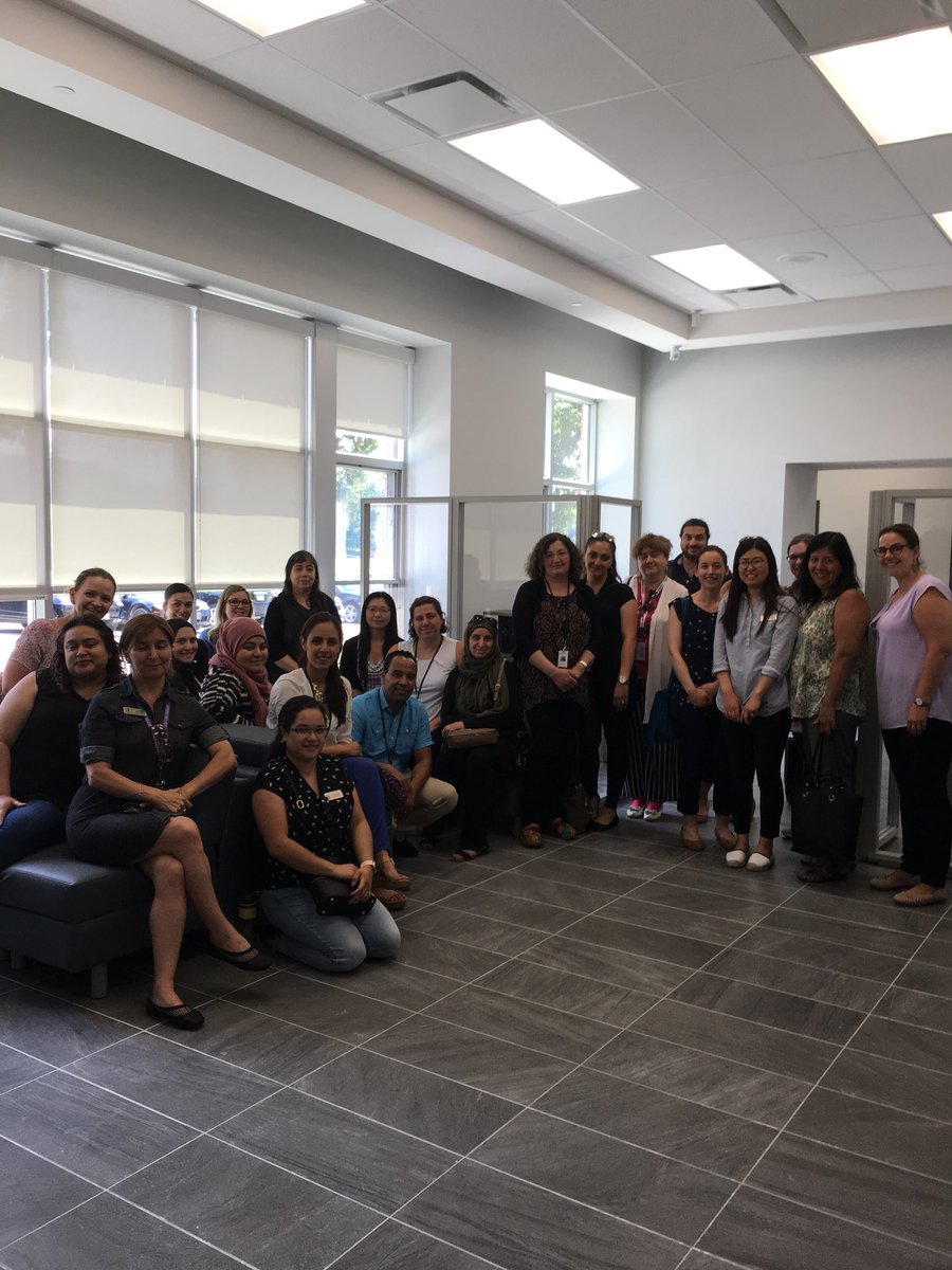 MaryRoes4's tweet photo. Touring One World @TVDSB with our SWIS London partners. Excited to work together to welcome new families on Monday!@ELLtvdsb @buildershe @RileyCulhane @MarionMoynihan @MelissaAllder https://t.co/mCldMVJFAu