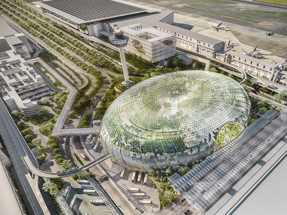 The B1M (@theb1m) on Twitter photo The latest expansion at Singapore's Changi Airport will feature the "world's largest indoor waterfall" - WATCH: bit.ly/2Hf7htW #construction #architecture #airport The latest expansion at Singapore's Changi Airport will feature the "world's largest indoor waterfall" - WATCH: bit.ly/2Hf7htW #construction #architecture #airport