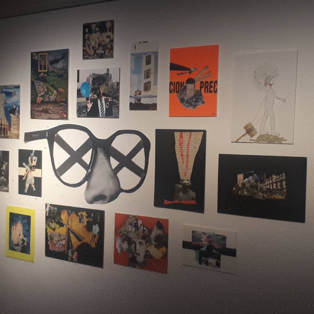 AlmirallSerra's tweet photo. Algunes imatges de l'exposició que avui hem inaugurat amb @collagexcollec al @CCSAndreu! A les dues últimes hi ha els dos #collage amb els que he participat https://t.co/WnBnvYN8Fd
