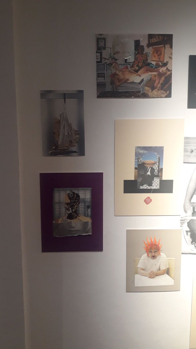 AlmirallSerra's tweet photo. Algunes imatges de l'exposició que avui hem inaugurat amb @collagexcollec al @CCSAndreu! A les dues últimes hi ha els dos #collage amb els que he participat https://t.co/WnBnvYN8Fd