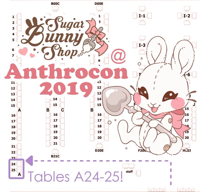 I'm at @anthrocon this weekend! Come find us in the Dealer's Den! ?? 