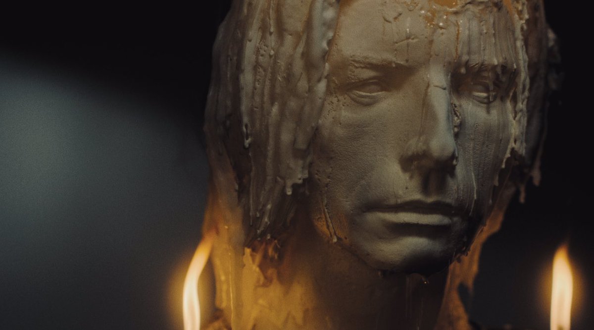 Who’s watched my candle clone melt to the ground in the new video? Our sculptors were absolutely incredible, this thing was so accurate in detail. #slowdancing ... go share the video🖤x 🎥 here: AdamFrench.lnk.to/SDVSo