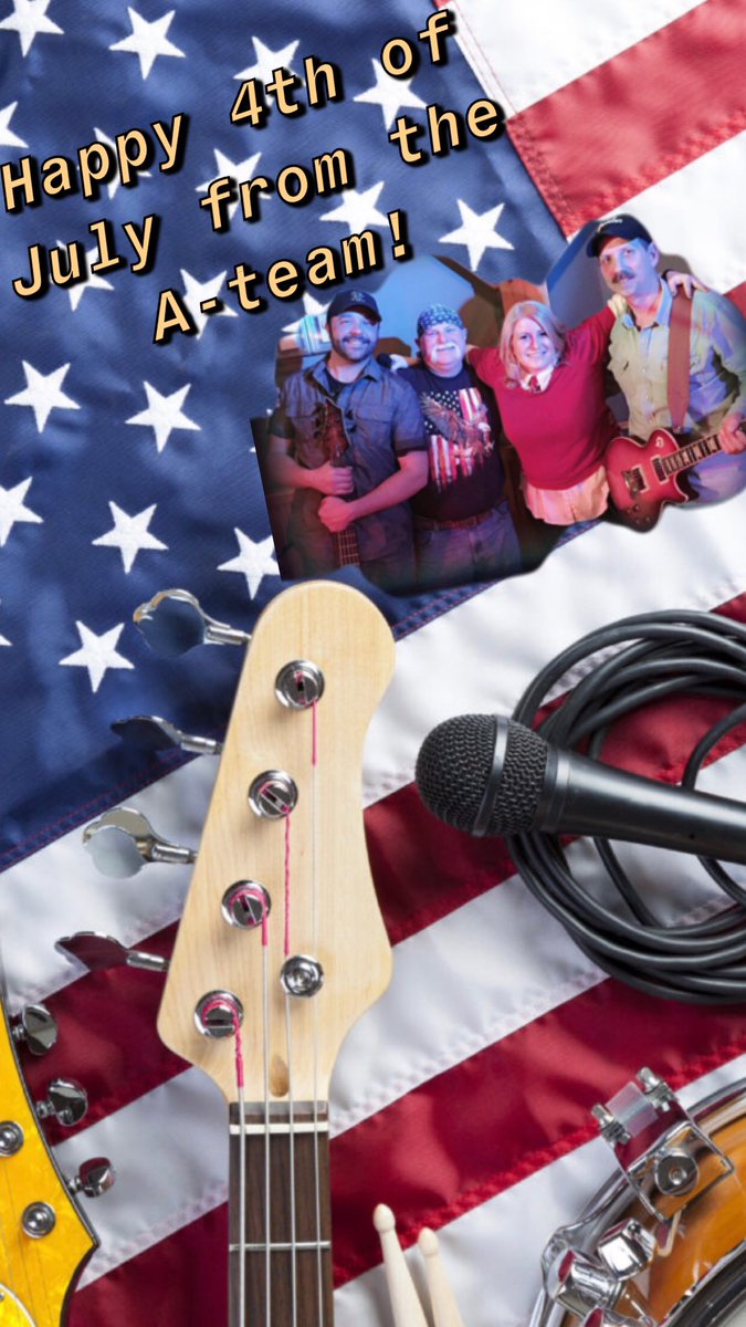 ATeamBand's tweet photo. #Happy4thOfJuly #music #musician #livemusic https://t.co/vtC6CsLhwU